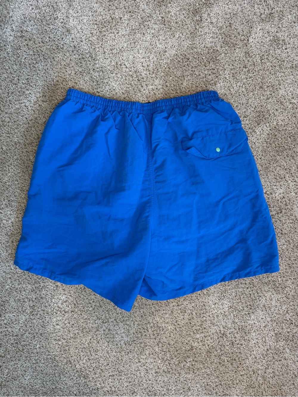 Patagonia Baggies Blue 5” Mesh Lined Shorts Outdoor Hiking Logo - Picture 5 of 8